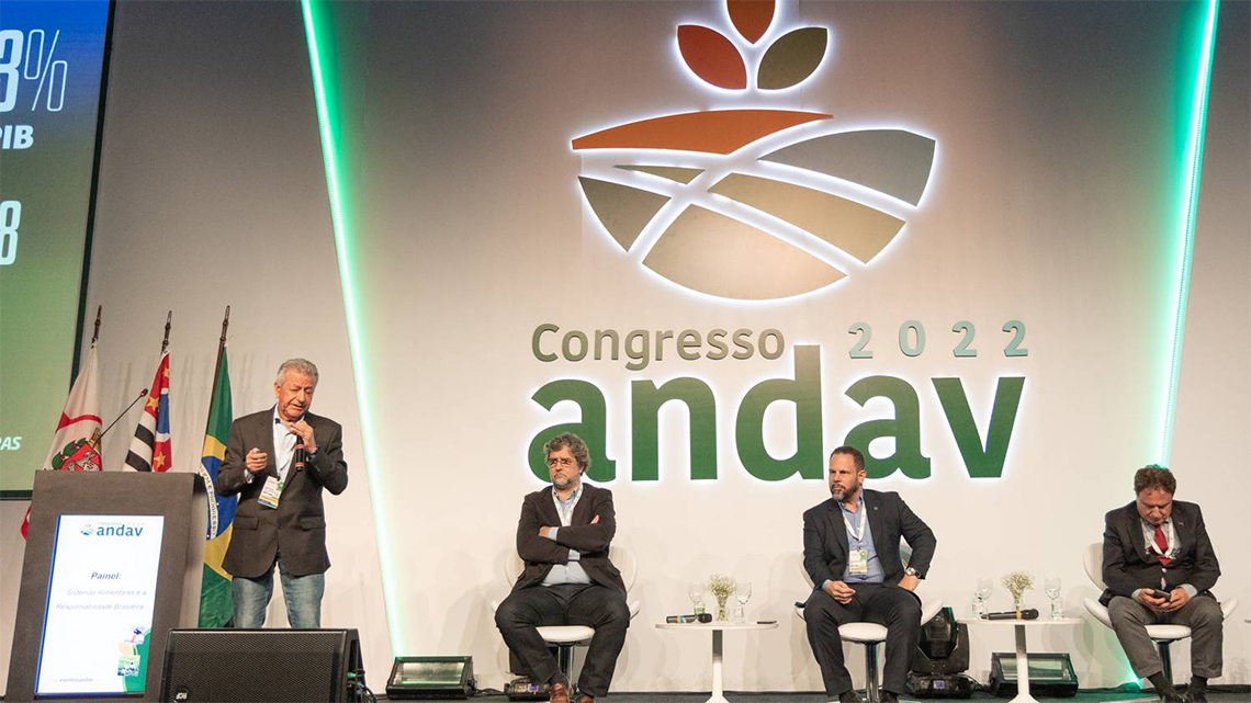 Brasil é protagonista como produtor e exportador de alimentos com sustentabilidade andav