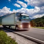 Seguro rural indeniza produtores por prejuízos climáticos fuel truck rushes down the highway in the background the alps truck car in motion blur