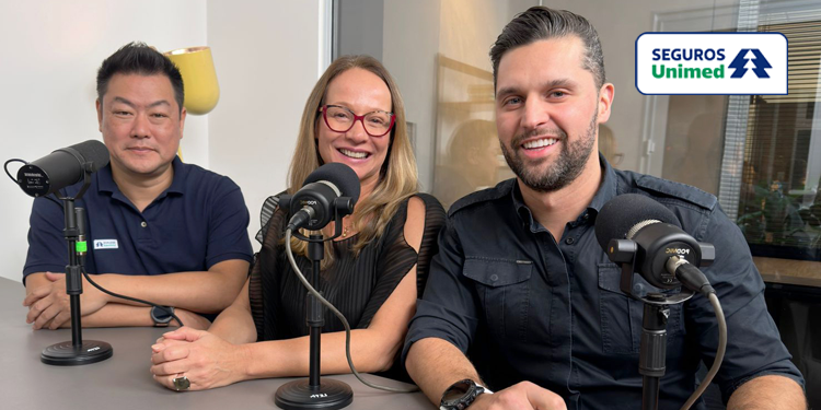 Lançamento de podcast destaca pilar de inovação da Seguros Unimed Lançamento de podcast destaca pilar de inovação da Seguros Unimed