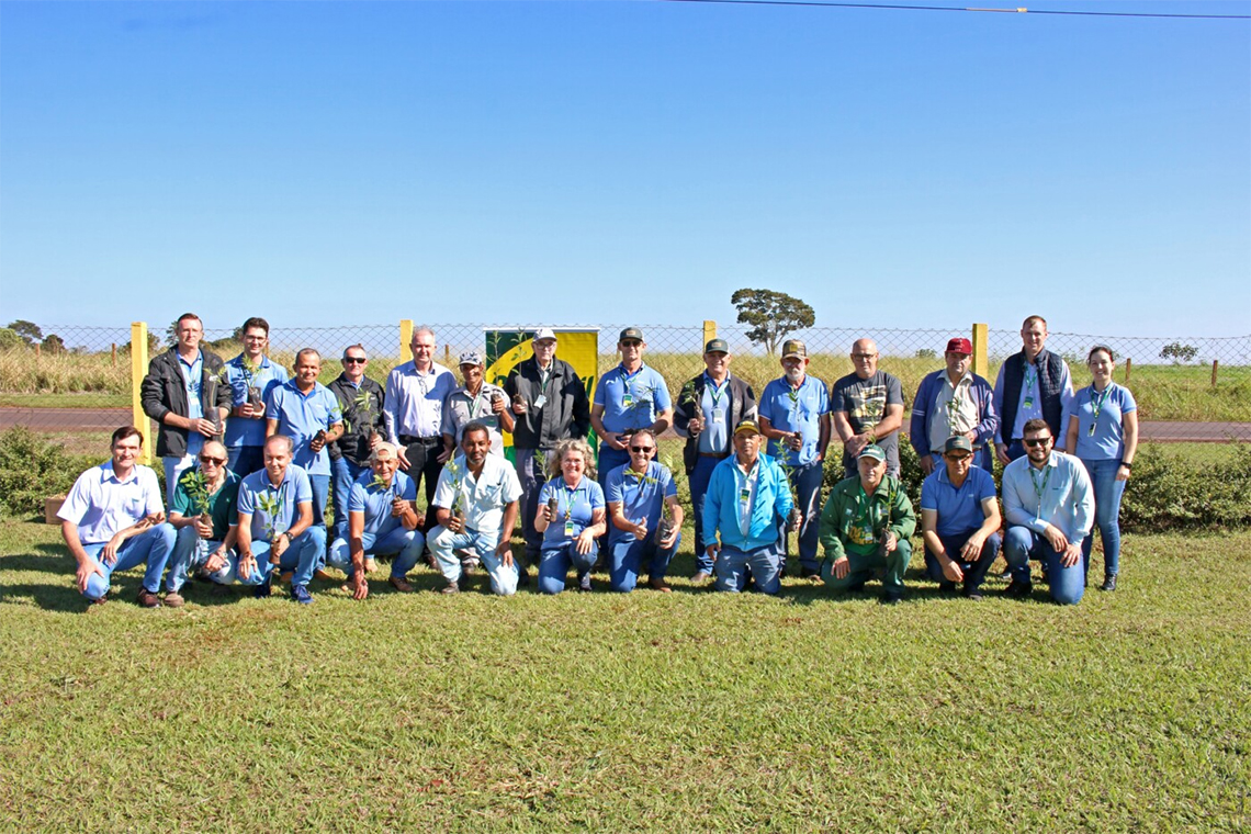 Cooperativa lança projeto ambiental “Plantando nosso futuro” Fotos: Divulgação/Copagril
