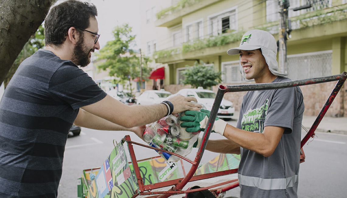 Logística reversa traz benefícios para catadores e para o Meio Ambiente