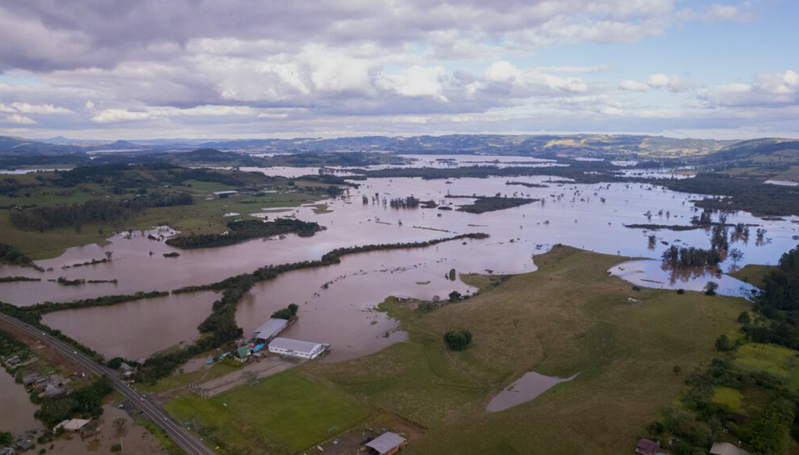 Cooperativa lança linha de crédito "Reconstruir" para auxiliar afetados pelo ciclone extratropical