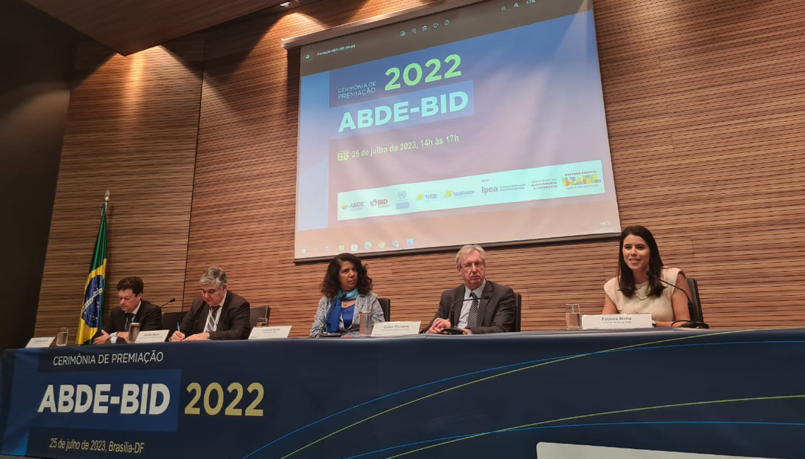 Cooperativa de crédito é destaque entre vencedores do Prêmio ABDE-BID 2022