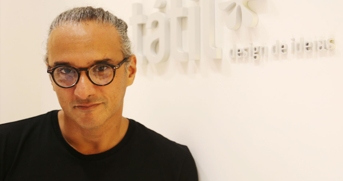 Fred Gelli é co-fundador e CEO da Tátil Design