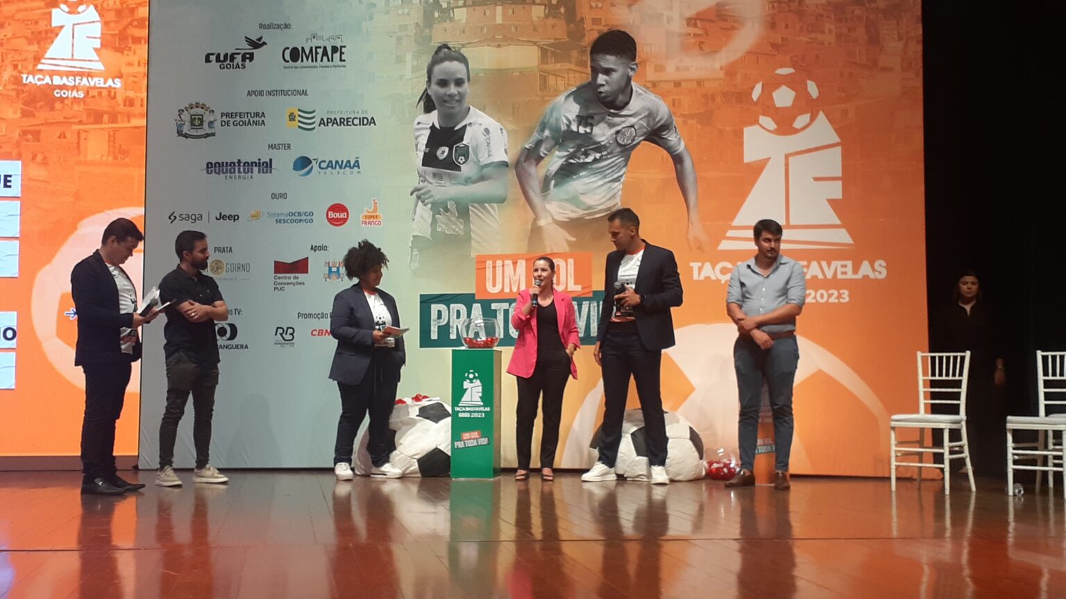 Com patrocínio do Sistema OCB/GO, Taça das Favelas 2023 é lançada em Goiânia Com patrocínio do Sistema OCB/GO, Taça das Favelas 2023 é lançada em Goiânia