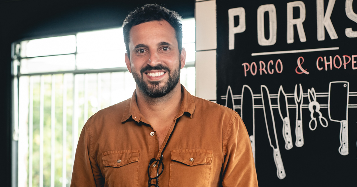 José Araújo Netto é sócio fundador da rede Porks
