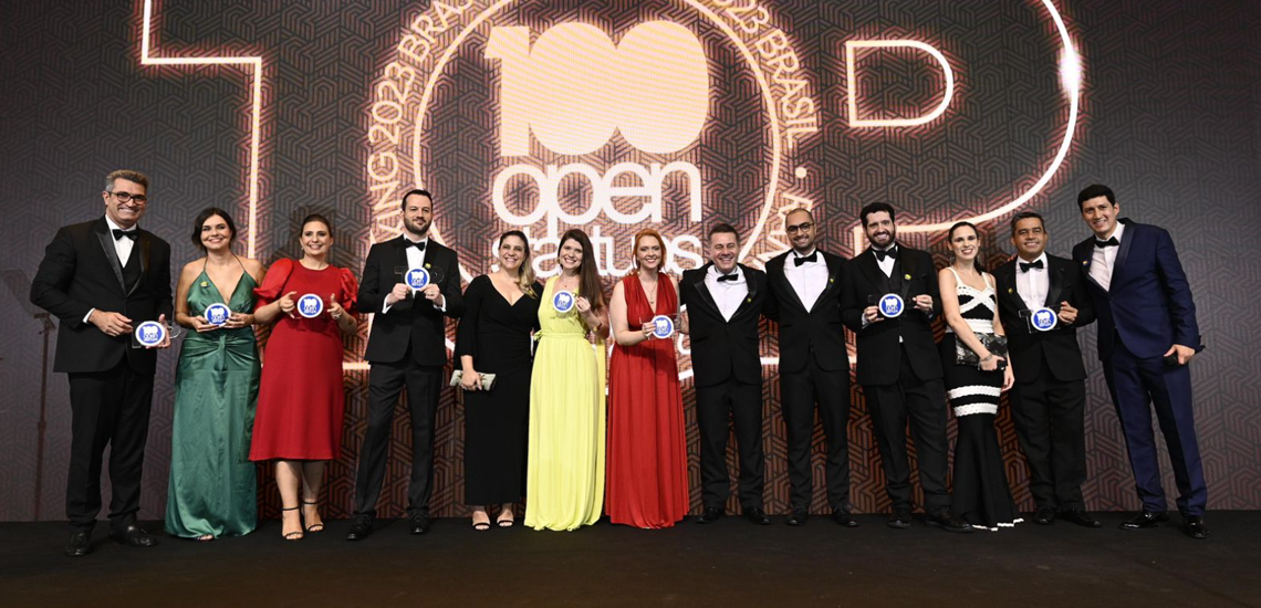 Sistema cooperativo conquista Top 5 em Serviços Financeiros no Ranking 100 Open Corps 2023