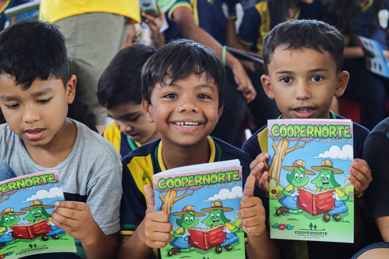 Projeto Educacional leva atividades sobre agricultura e cooperativismo a escolas de Paragominas