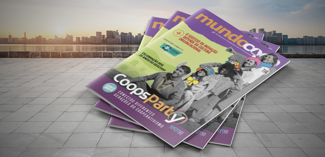 DIFERENTES PERSPECTIVAS, UMA SÓ DIREÇÃO: a nova revista MundoCoop está no ar! imagem edicao 114