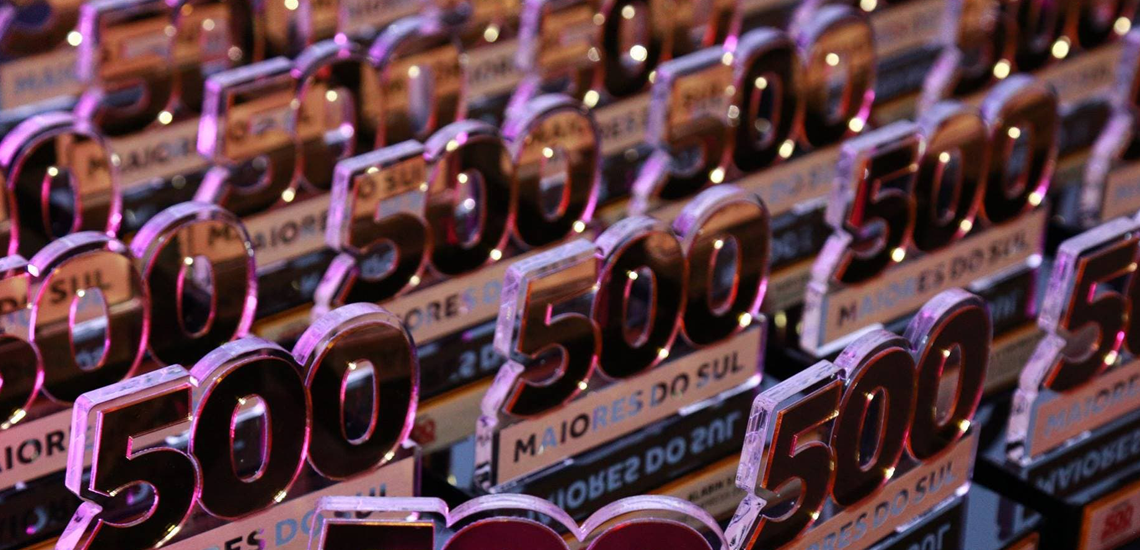 Cooperativas estão entre as 500 maiores empresas da Região Sul Cooperativas estão entre as 500 maiores empresas do Sul