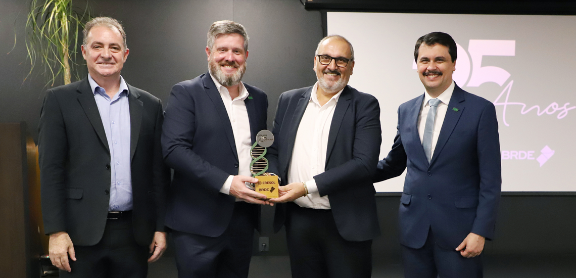 Evento marca 25 anos de parceria entre Cresol e BRDE 