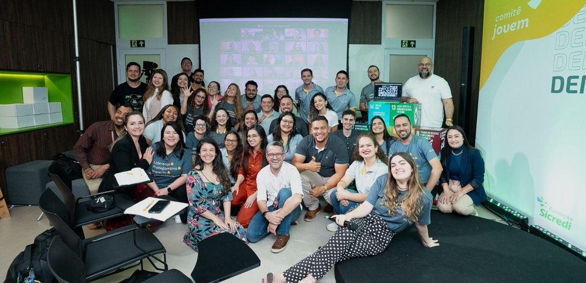 Cooperativa potencializa projetos de impacto positivo entre membros dos Comitês Jovens