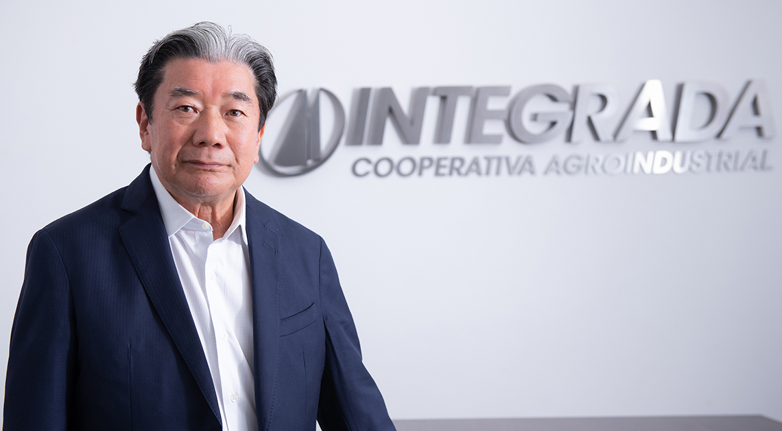 Cooperativismo: o braço direito da inovação no Brasil Jorge Hashimoto - diretor-presidente da Integrada Cooperativa Agroindustrial