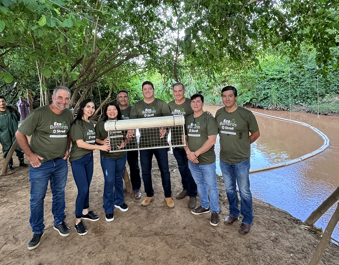 Sicredi lança Projeto EcoBarreiras em Rondonópolis-MT Sicredi lança Projeto EcoBarreiras em Rondonópolis-MT