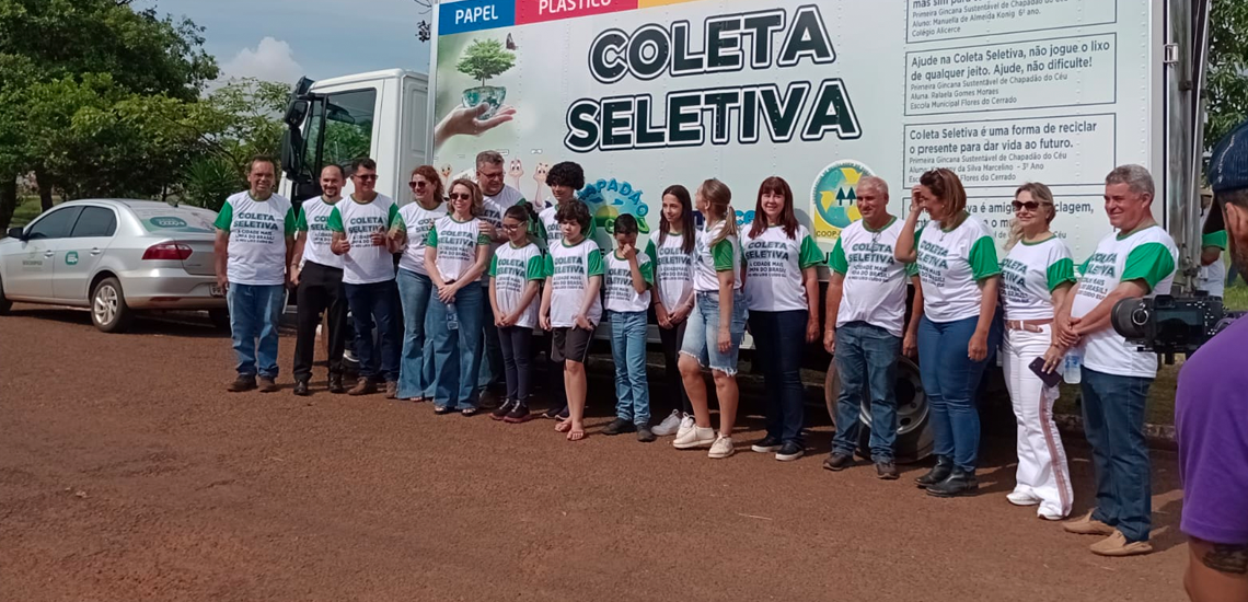 Cooperativa lança projeto inédito de reciclagem em Chapadão do Céu 3 19